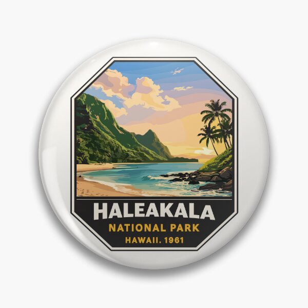 Item preview, Haleakala National Park Volcano Sticker designed and sold by Gideon Emmerich.