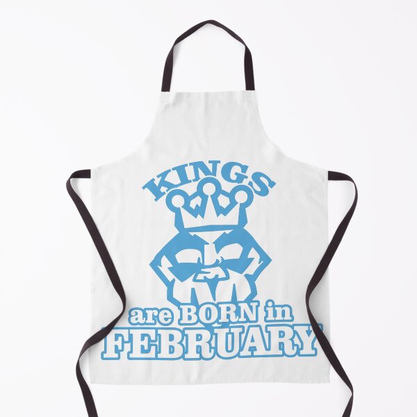 Item preview, Kings Are Born in February – Birthday Crown Typography Design designed and sold by TipTop GFX.