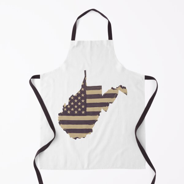 Item preview, West Virginia State Vintage Stars & Stripes – Brown and Gold designed and sold by Paper Drip.