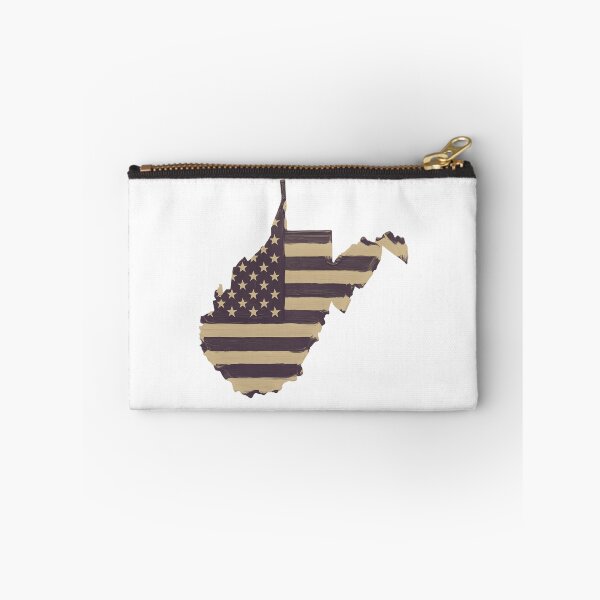 Item preview, West Virginia State Vintage Stars & Stripes – Brown and Gold designed and sold by Paper Drip.