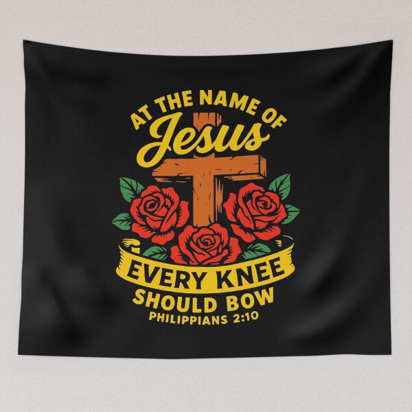 Item preview, Philippians 2:10 At The Name Of Jesus Every Knee Should Bow designed and sold by plushism.