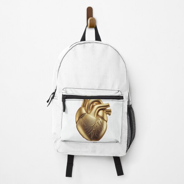 Item preview, Shiny Gold Heart with Realistic Texture designed and sold by Wonderful Designs.