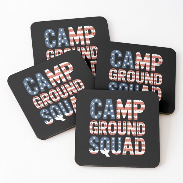 Item preview, Summer CAMPGROUND SQUAD July 4th USA Host Team Teacher Crew designed and sold by mandiana.