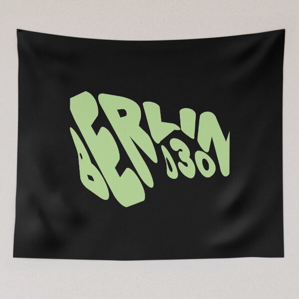 Item preview, Berlin 030 Typography Grünet Thingamajig designed and sold by Ecmoprints.