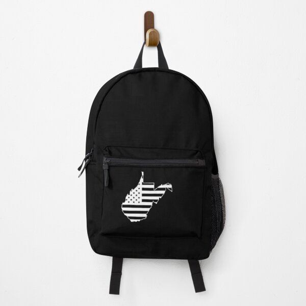 Item preview, West Virginia state USA Flag Silhouette – Stars and Stripes State Outline designed and sold by Paper Drip.