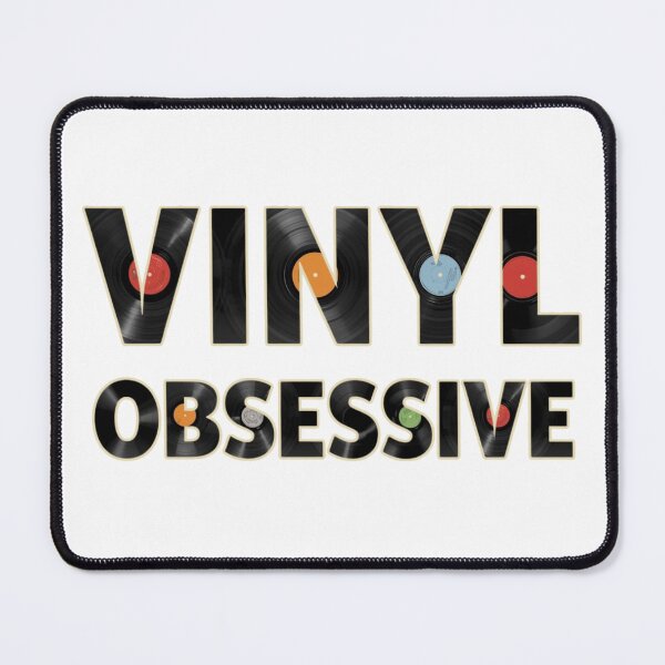 Item preview, Vinyl Obsessive – Music Collector Statement Design designed and sold by RDproject.