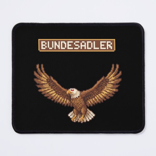 Item preview, Regal Bundesadler (Federal Eagle) Pixel Art Illustration designed and sold by ART-POD-PL.