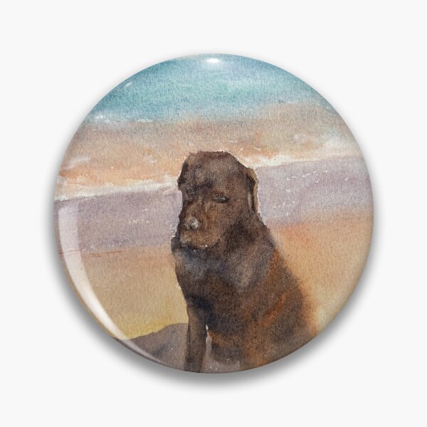 Item preview, Chocolate Labrador designed and sold by ShellyDu.