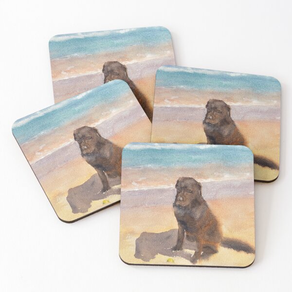 Item preview, Chocolate Labrador designed and sold by ShellyDu.