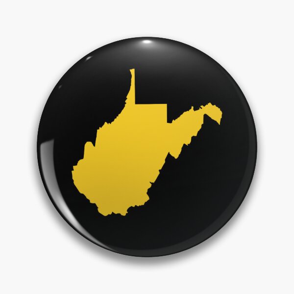 Artikelvorschau, West Virginia Kartensilhouette – Minimales Gelb entworfen und verkauft von Paper Drip.