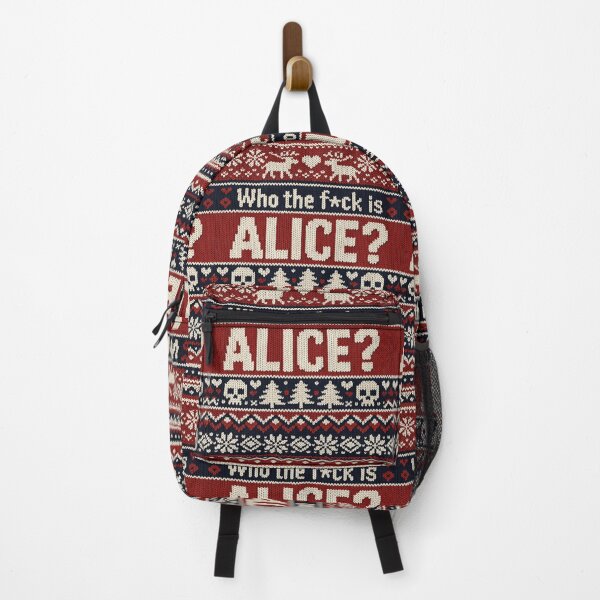 Item preview, Who the fck is Alice, cool knitting picture designed and sold by Mauswohn.
