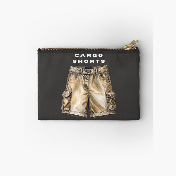 Item preview, Vintage Watercolor Cargo Shorts – Gorpcore Utility Aesthetic designed and sold by Pukisdaizi.