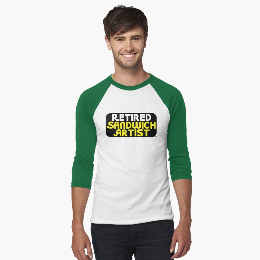 Item preview, Baseball ¾ Sleeve T-Shirt designed and sold by BrianEFisher.