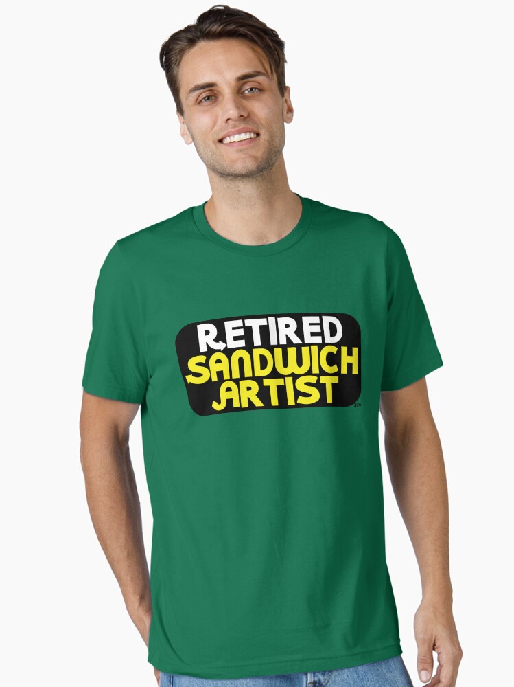 Thumbnail 1 of 7, Essential T-Shirt, Retired Sandwich Artist designed and sold by BrianEFisher.