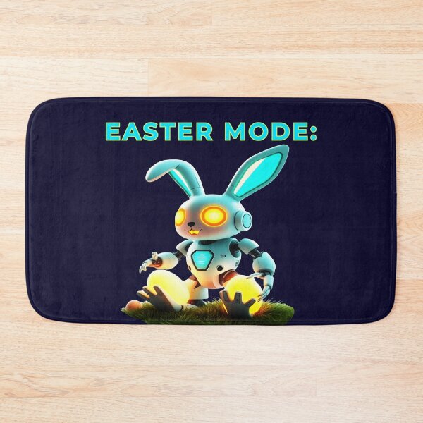 Item preview, Futuristic Easter Bunny: Easter Mode On designed and sold by Dakson Design - Fantasy Art.