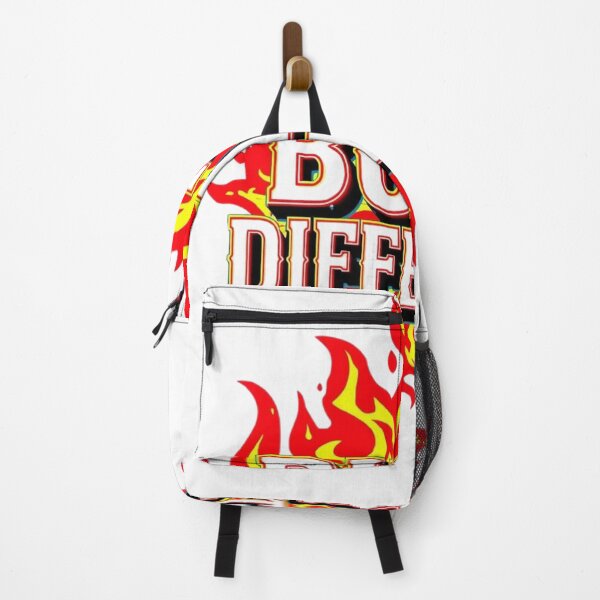 Item preview, Built Different – Bold Flaming Motivation Quote Design designed and sold by ULTIMATE CREATIONS.