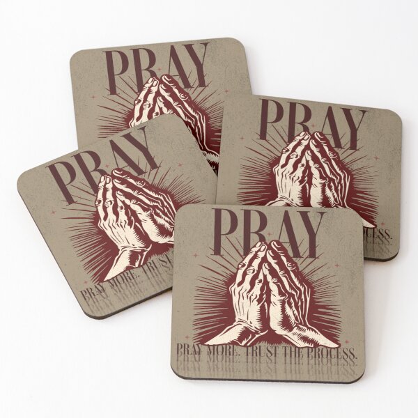 Item preview, PRAY. Trust the process. designed and sold by KILLIN-IT-.