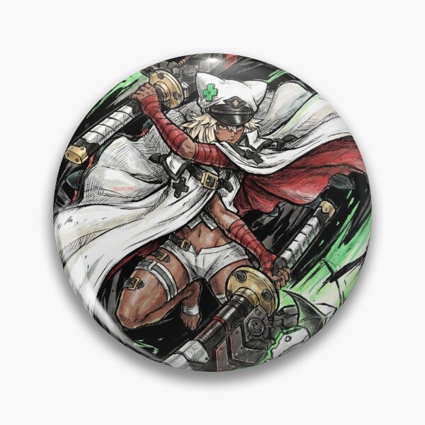 Item preview, Ramlethal Valentine Guilty Gear Strive Xrd Valentine Homunculus Giant Swords Lucy Floaty Multi Arm Fan Art Portrait Poster T-Shirt Sticker Print Gift designed and sold by Senpaiwaves.