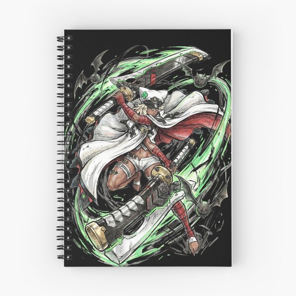 Item preview, Ramlethal Valentine Guilty Gear Strive Xrd Valentine Homunculus Giant Swords Lucy Floaty Multi Arm Fan Art Portrait Poster T-Shirt Sticker Print Gift designed and sold by Senpaiwaves.