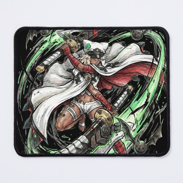 Item preview, Ramlethal Valentine Guilty Gear Strive Xrd Valentine Homunculus Giant Swords Lucy Floaty Multi Arm Fan Art Portrait Poster T-Shirt Sticker Print Gift designed and sold by Senpaiwaves.