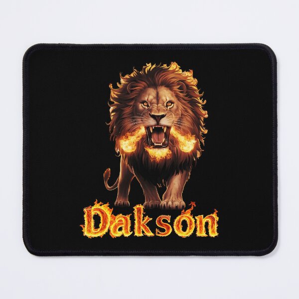 Item preview, Magnificent fiery Dakson Lion designed and sold by Dakson Design - Fantasy Art.