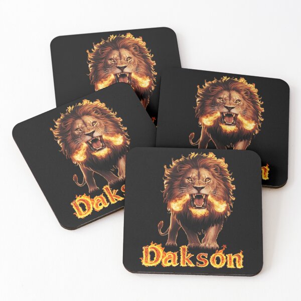 Item preview, Magnificent fiery Dakson Lion designed and sold by Dakson Design - Fantasy Art.