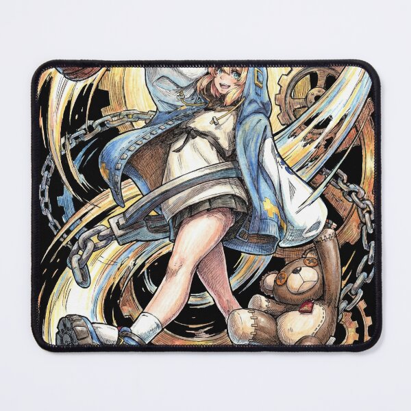 Item preview, Bridget Guilty Gear Strive XX Nun Outfit Yo-Yo Roger Bear Bounty Hunter Trans Icon Fan Art Portrait Poster T-Shirt Sticker Print Gift designed and sold by Senpaiwaves.