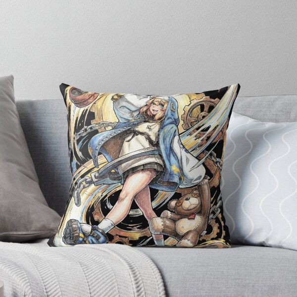 Item preview, Bridget Guilty Gear Strive XX Nun Outfit Yo-Yo Roger Bear Bounty Hunter Trans Icon Fan Art Portrait Poster T-Shirt Sticker Print Gift designed and sold by Senpaiwaves.