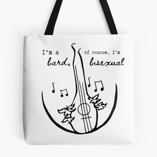 Item preview, Bisexual Bard | D&D Bard Class designed and sold by Wee Whimsy Stickers .
