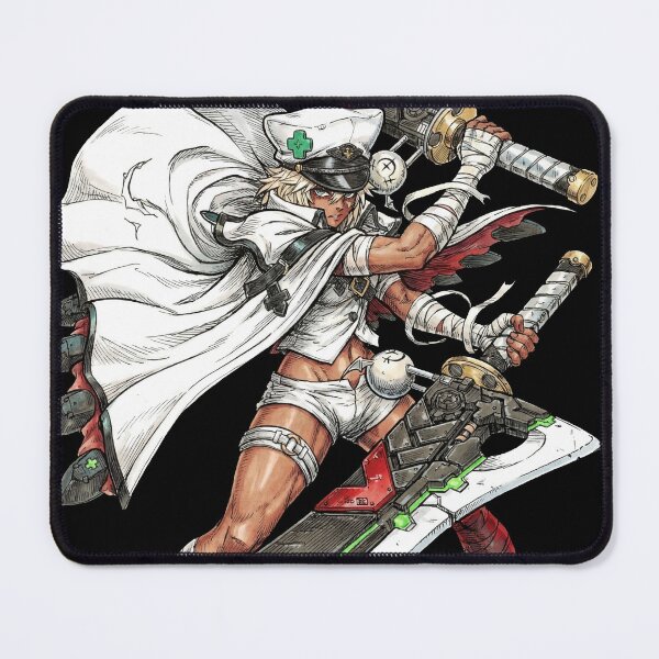 Item preview, Ramlethal Valentine Guilty Gear Strive Xrd Valentine Homunculus Giant Swords Lucy Floaty Multi Arm Fan Art Portrait Poster T-Shirt Sticker Print Gift designed and sold by Senpaiwaves.