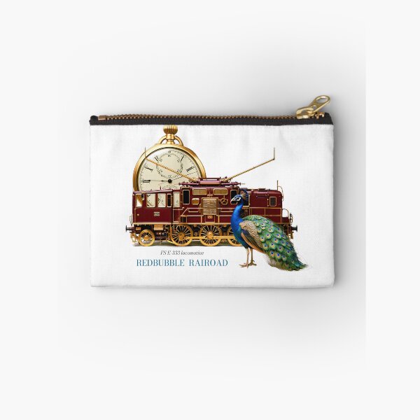 Item preview, REDBUBBLE RAILROAD - FS E-333 Locomotive designed and sold by GalluzziART.