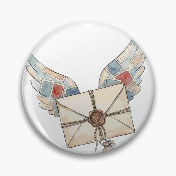 Item preview, Quirky Cute Object Doodle: Envelope Messenger Scout designed and sold by bapupa.