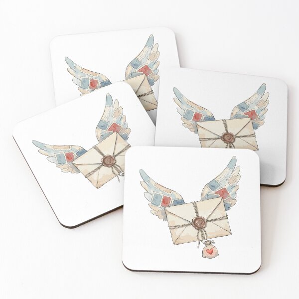 Item preview, Quirky Cute Object Doodle: Envelope Messenger Scout designed and sold by bapupa.