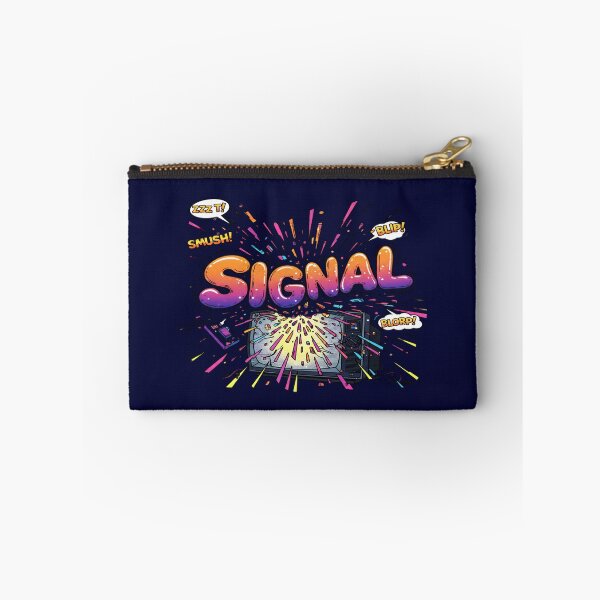 Item preview, SIGNAL TV Explosion - Retro Comic Book Pop Art designed and sold by Dakson Design - Fantasy Art.