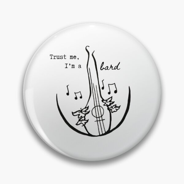 Item preview, Trust me I'm a Bard | D&D Bard Class Sticker designed and sold by Wee Whimsy Stickers .