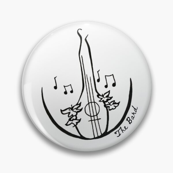 Item preview, D&D Bard Class Sticker designed and sold by Wee Whimsy Stickers .