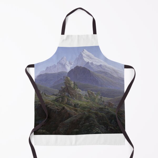 Item preview, The Watzmann – Caspar David Friedrich | German Romantic Landscape Painting designed and sold by Art Outlaws.
