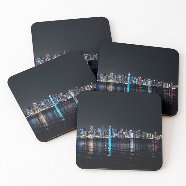 Item preview, "Skyline of Doha" at Night designed and sold by AtelierLab.