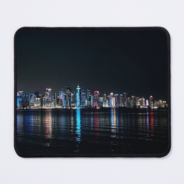Item preview, "Skyline of Doha" at Night designed and sold by AtelierLab.