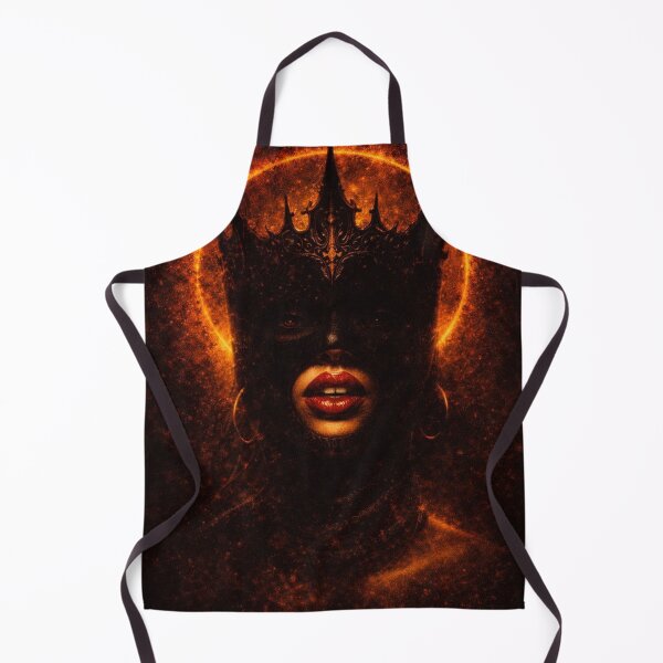 Item preview, Queen of Shadows – Dark Crowned Portrait Ember Glow designed and sold by the-dovlat.