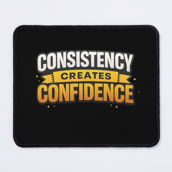 Item preview, Consistency Creates Confidence – Self Improvement & Gym Motivation designed and sold by MGK22.
