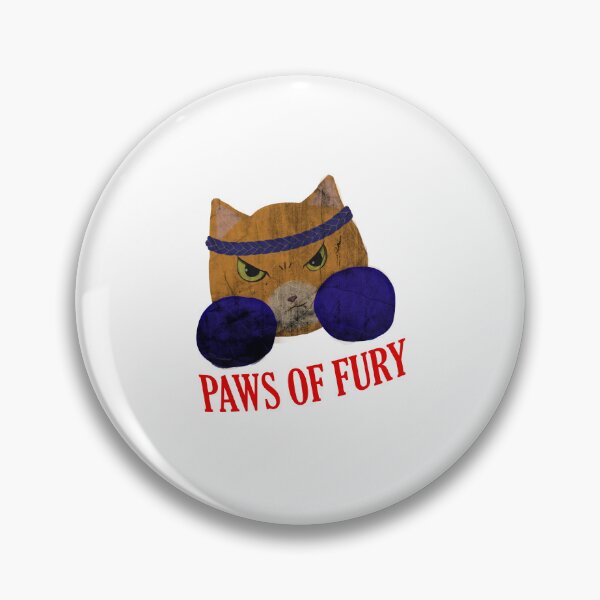 Item preview, Paws of Fury - Angry Muay Thai Cat designed and sold by Dnop.