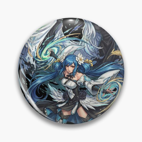 Item preview, Dizzy Guilty Gear Strive XX Gear Half Human Wings Necro Undine Fan Art Portrait Poster T-Shirt Sticker Print Gift designed and sold by Senpaiwaves.