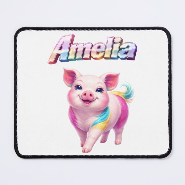 Item preview, Amelia Year of the Pig Eastern Zodiac Kindness Prosperity Design designed and sold by AlexLineArt.