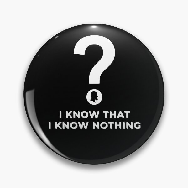 Item preview, Socrates: "I Know That I Know Nothing designed and sold by Dakson Design - Fantasy Art.