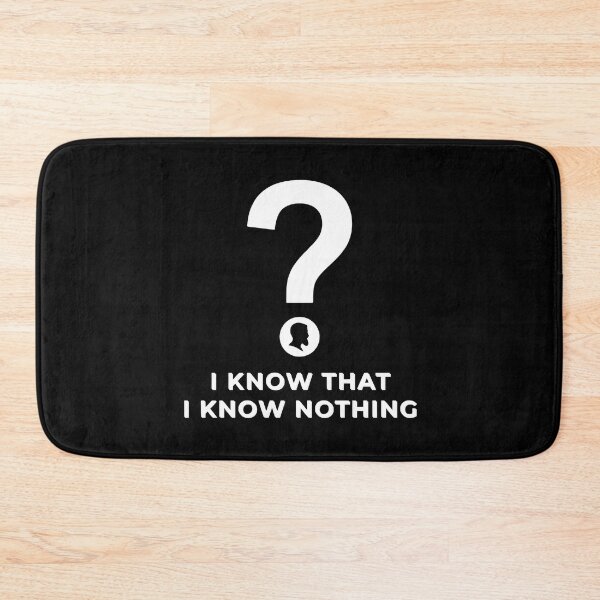 Item preview, Socrates: "I Know That I Know Nothing designed and sold by Dakson Design - Fantasy Art.
