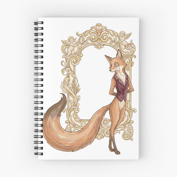 Aperçu de l'œuvre Renaissance rococo : Renard à volutes dorées créée et vendue par bapupa.