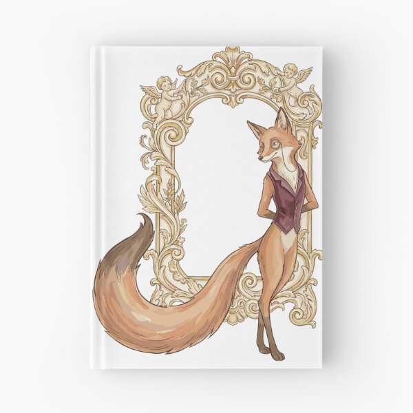 Item preview, Rococo Revival: Golden Scroll Fox designed and sold by bapupa.