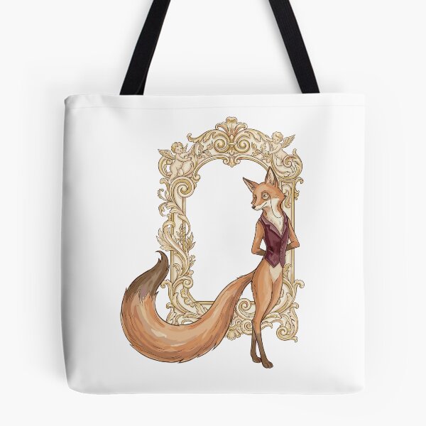 Item preview, Rococo Revival: Golden Scroll Fox designed and sold by bapupa.