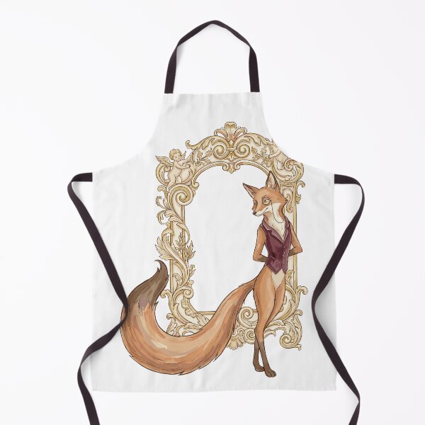 Item preview, Rococo Revival: Golden Scroll Fox designed and sold by bapupa.